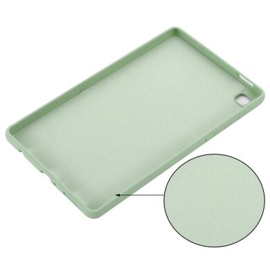 Защитный чехол Deexe Silicone Shell для Samsung Galaxy Tab A7 Lite (T220/T225) - Green