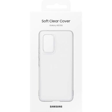 Защитный чехол Soft Clear Cover для Samsung Galaxy A53 (A536) EF-QA536TTEGRU - Transparent