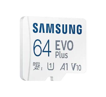 Карта памяти MicroSDXC Samsung 64GB EVO Plus C10 UHS-I + адаптер (MB-MC64KA/EU)