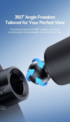 Автомобільний тримач Baseus Metal Age Go Air Outlet Car Mount (C40478701123-00) - Black