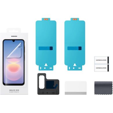 Комплект оригинальных защитных пленок Screen Protector для Samsung Galaxy A18 (A185) EF-UA186CTEGWW
