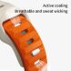 Ремешок Deexe Dot Texture для часов с шириной крепления 20 мм - Orange. Фото 4 из 7