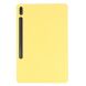 Захисний чохол Deexe Silicone Shell для Samsung Galaxy Tab S7 Plus (T970/975) / S8 Plus (T800/806) - Yellow