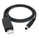 Кабель ArmorStandart USB to DC 5.5x2.1мм (12V, 0.8m) - Black. Фото 1 из 4