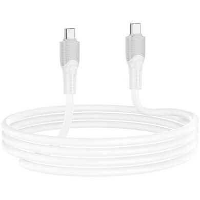 Кабель Hoco X106 Type-C to Type-C (240W, 2m) - White