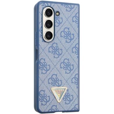 Защитный чехол Guess Leather Triangle для Samsung Galaxy Fold 5 - Blue