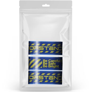 Комплект светоотражающих браслетов (3шт) ArmorStandart Reflective Bracelet - Blue