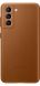Чехол Leather Cover для Samsung Galaxy S21 (G991) EF-VG991LAEGRU - Brown. Фото 1 из 3