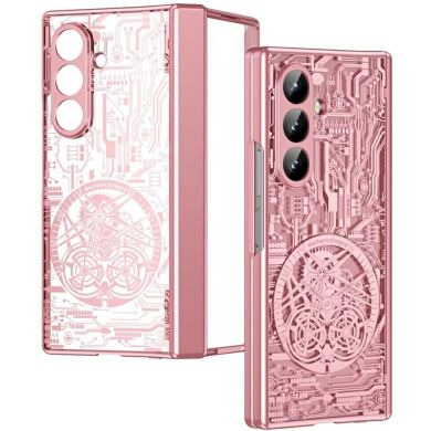 Защитный чехол UniCase Mechanical Legend для Samsung Galaxy Fold 8 Ultra - Rose Gold