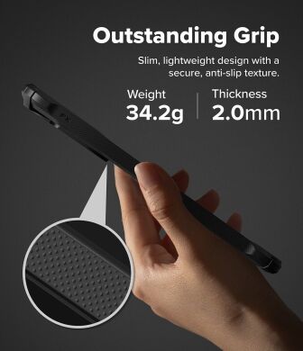 Захисний чохол Ringke Fusion X для Samsung Galaxy A57 (A576) 8800328818040 - Black