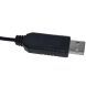 Кабель ArmorStandart USB to DC 5.5x2.1мм (12V, 0.8m) - Black. Фото 3 из 4