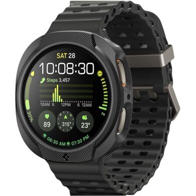 Защитный чехол Spigen (SGP) Liquid Air Case для Samsung Galaxy Watch 8 (44mm) ACS09839 - Matte Black