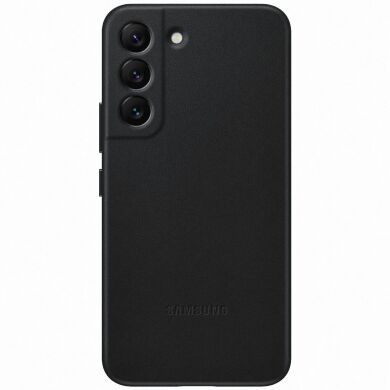 Чохол Leather Cover для Samsung Galaxy S22 (S901) EF-VS901LBEGRU - Black