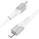 Кабель Hoco X106 Type-C to Type-C (240W, 2m) - White. Фото 2 из 7