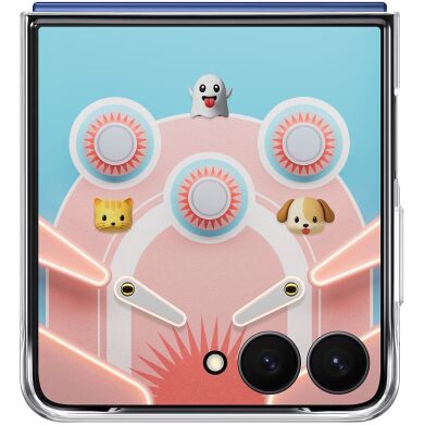 Захисний чохол Flipsuit Case для Samsung Galaxy Flip 7 (EF-ZF766CTEGUA) - Transparent