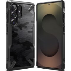 Захисний чохол Ringke Fusion X для Samsung Galaxy S25 Ultra (S938) 8800274969131 - Camo Black