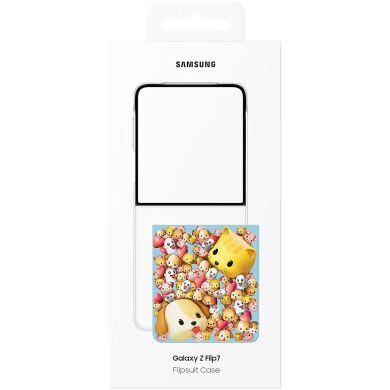 Захисний чохол Flipsuit Case для Samsung Galaxy Flip 7 (EF-ZF766CTEGUA) - Transparent