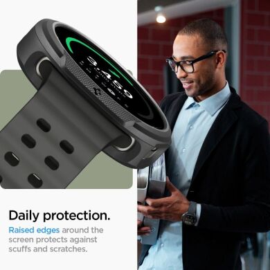 Защитный чехол Spigen (SGP) Liquid Air Case для Samsung Galaxy Watch 8 (44mm) ACS09839 - Matte Black