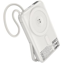 Зовнішній акумулятор Hoco Q43 PD20W (10000mAh) - Silver