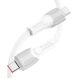 Кабель Hoco X106 Type-C to Type-C (240W, 2m) - White. Фото 3 из 7