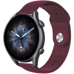 Ремешок ArmorStandart Silicone Watch Strap для часов с шириной крепления 22мм - Marsala