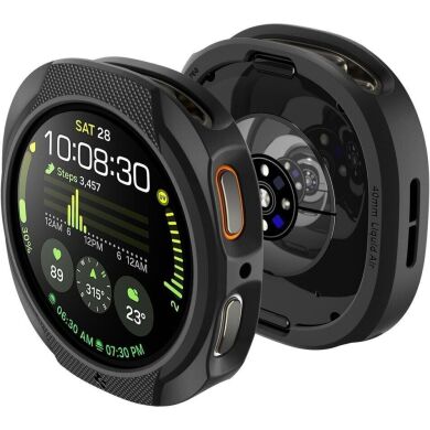 Защитный чехол Spigen (SGP) Liquid Air Case для Samsung Galaxy Watch 8 (44mm) ACS09839 - Matte Black