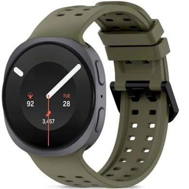 Ремінець Tech-Protect Silicone Air для Samsung Galaxy Watch 9 (40/44mm) / 8 (40/44mm) / 8 Classic - Olive Green