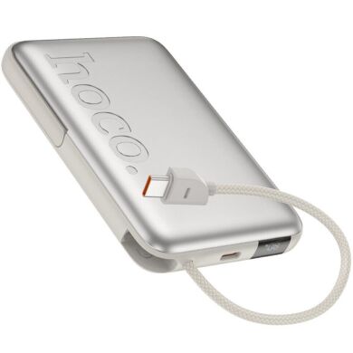 Зовнішній акумулятор Hoco Q43 PD20W (10000mAh) - Silver