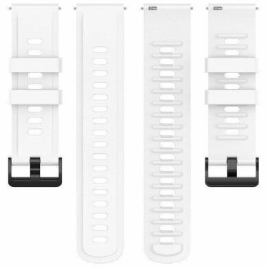 Ремінець UniCase Silicone Strap для годинників з шириною кріплення 20мм - White
