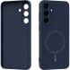 Чехол ABEEL Lyra Skin with MagSafe для Samsung Galaxy S26 FE - Dark Blue. Фото 1 из 7
