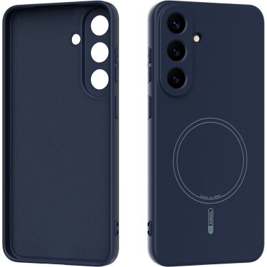 Чехол ABEEL Lyra Skin with MagSafe для Samsung Galaxy S26 FE - Dark Blue