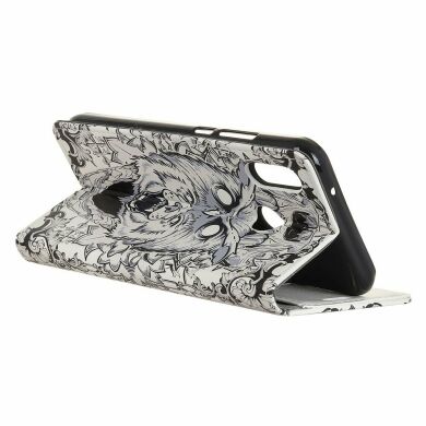 Чехол Deexe Life Style Wallet для Samsung Galaxy A10s (A107) - Animal Printing Magnetic Leather