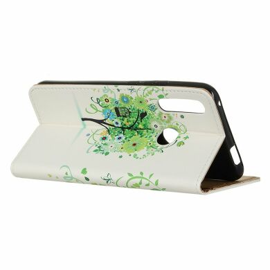 Чохол Deexe Life Style Wallet для Samsung Galaxy A20s (A207) - Green Tree