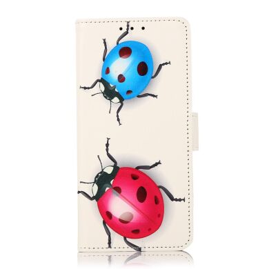 Чехол Deexe Life Style Wallet для Samsung Galaxy M32 (M325) - Ladybird