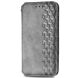 Чохол Deexe Rhombus Wallet для Samsung Galaxy A04 (A045) - Grey