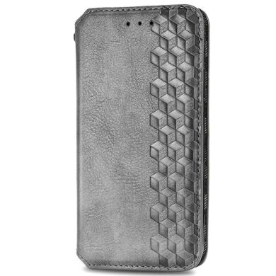 Чехол Deexe Rhombus Wallet для Samsung Galaxy A04 (A045) - Grey