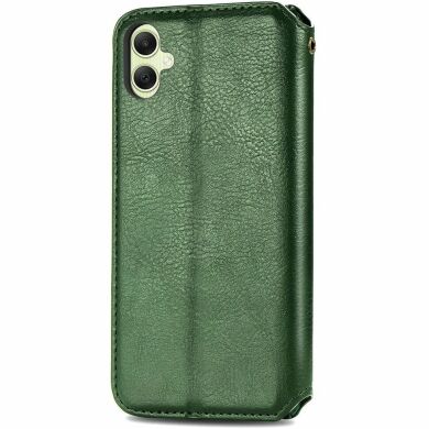 Чехол Deexe Rhombus Wallet для Samsung Galaxy A06 (A065) - Green