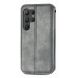 Чехол Deexe Rhombus Wallet для Samsung Galaxy S26 Ultra (S948) - Grey. Фото 5 из 6