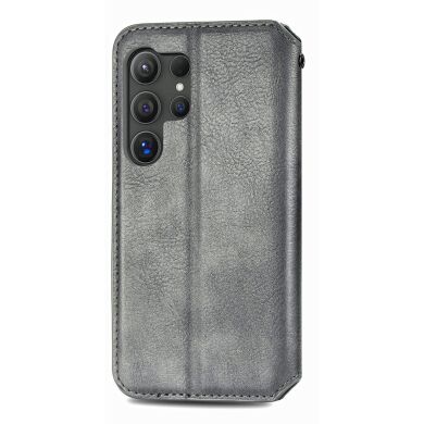 Чехол Deexe Rhombus Wallet для Samsung Galaxy S26 Ultra (S948) - Grey
