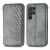 Чехол Deexe Rhombus Wallet для Samsung Galaxy S26 Ultra (S948) - Grey