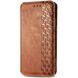 Чехол Deexe Rhombus Wallet для Samsung Galaxy Xcover 7 (G556) - Brown. Фото 5 из 11