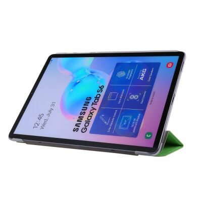 Чохол Deexe Silk Texture для Samsung Galaxy Tab S6 10.5 (T860/865) - Green