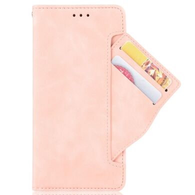 Чохол Deexe Wallet Stand для Samsung Galaxy A03 Core (A032) - Pink