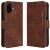 Чехол Deexe Wallet Stand для Samsung Galaxy A07 (A075) - Brown