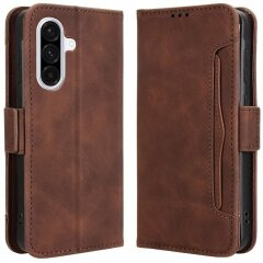 Чехол Deexe Wallet Stand для Samsung Galaxy A36 (A366) - Brown