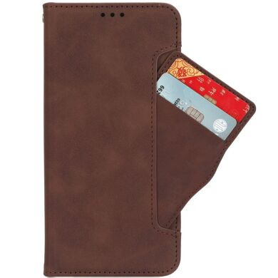 Чехол Deexe Wallet Stand для Samsung Galaxy A36 (A366) - Brown