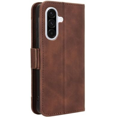 Чехол Deexe Wallet Stand для Samsung Galaxy A36 (A366) - Brown