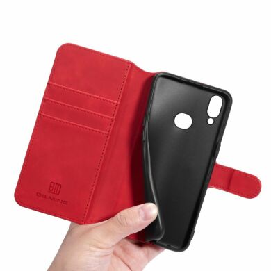 Чехол DG.MING Retro Style для Samsung Galaxy A10s (A107) - Red