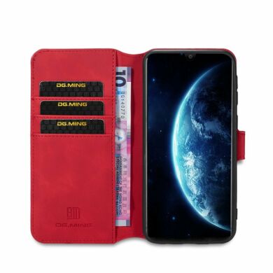 Чохол DG.MING Retro Style для Samsung Galaxy M30s (M307) / Galaxy M21 (M215) - Red