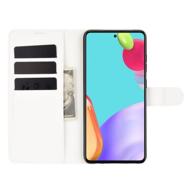 Чехол-книжка Deexe Book Type для Samsung Galaxy A52 (A525) / A52s (A528) - White